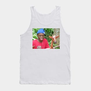 Young Craftsman, Swaziland, Africa Tank Top